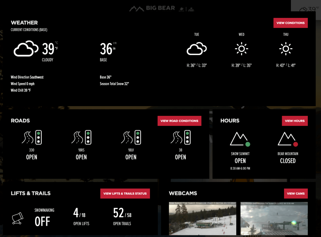 Original weather widget
